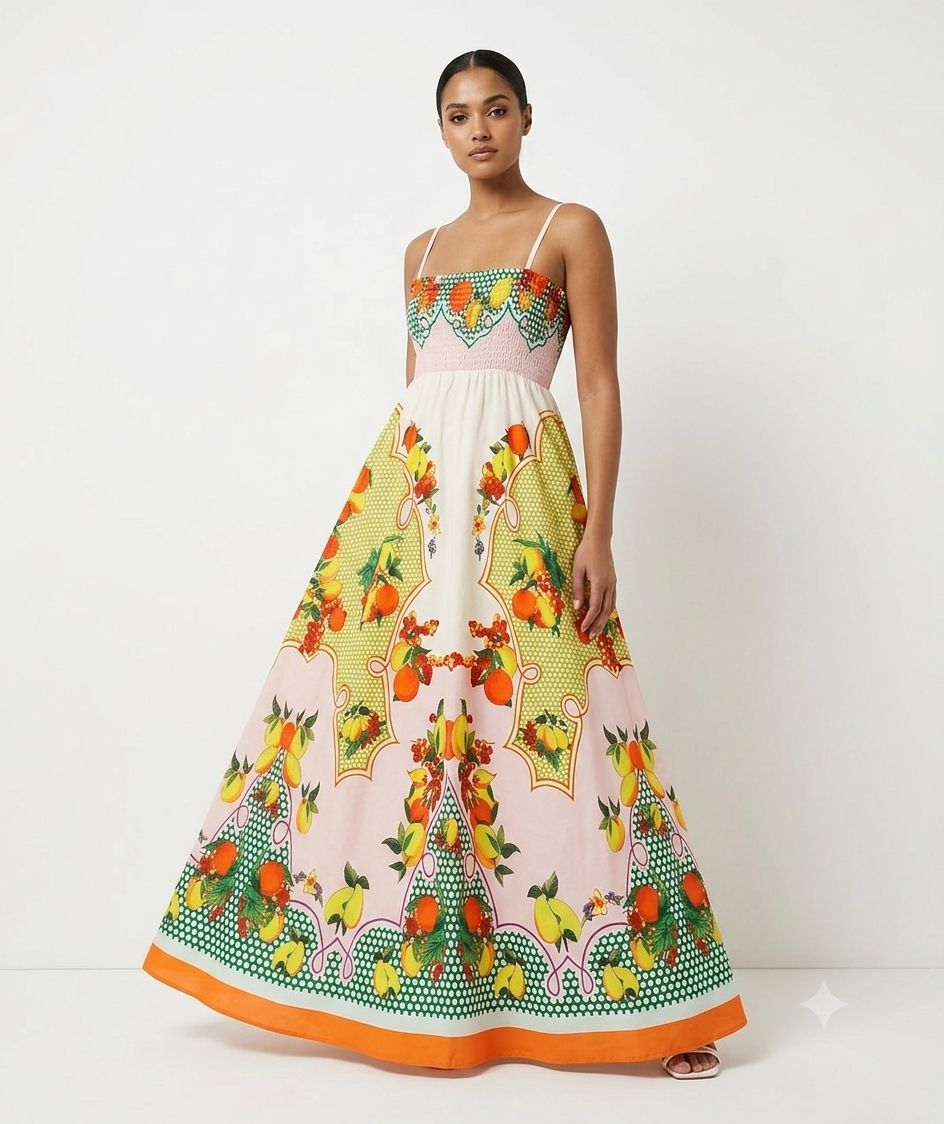 Sunset Meadow Dress